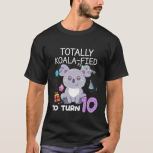 T-shirt Enfants Koala ours fille 10 ans Koala-Fied 10E