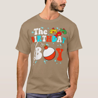 T-shirt Enfants L'Anniversaire Garçon Squad Pêche, Pêche N