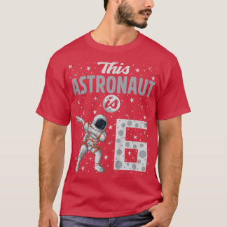 T-shirt Enfants L'astronaute 6 Dabbing L'astronaute 6th Bi