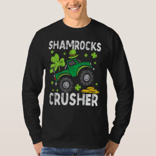 T-shirt Enfants Leprechaun Monster Camion Shamrock St Patr