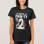 T-shirt Enfants Lets Pawty I'm 2 Chien Chien Chien Chien C (Devant)