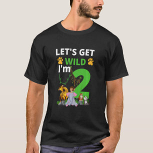 T-shirt Enfants Le'ts Se Sauvons Je suis 2 Anniversaire Sa