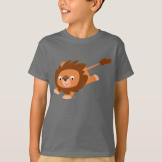 T-shirt Enfants Lion Cartoon Vivant