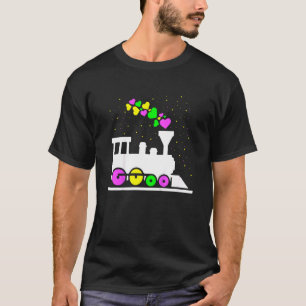 T-shirt Enfants Mardi Gras Train Carnival Parade Masquerad