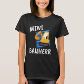 T-shirt Enfants Mini Constructeur Pour Petits Constructeur (Devant)