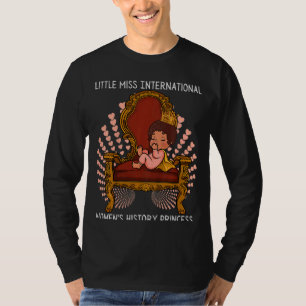 T-shirt Enfants Miss International Femmes Histoire Prin