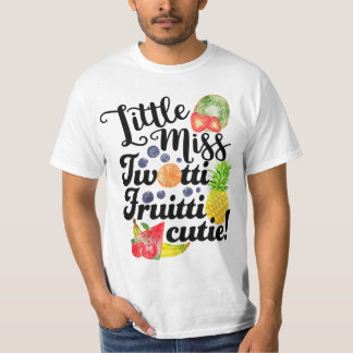 T-shirt Enfants Miss Twotti Fruitti Cutie 2e anniversaire