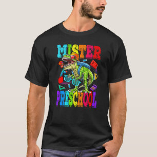 T-shirt Enfants Mister Préscolaire Dude Monster Truck Dino