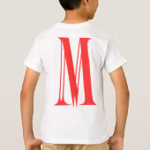 T-Shirt Enfants MM 'W' (Dos)