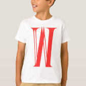 T-Shirt Enfants MM 'W' (Devant)