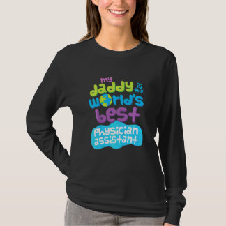 T-shirt Enfants Mon Papa Est Le Meilleur Médecin Assistant