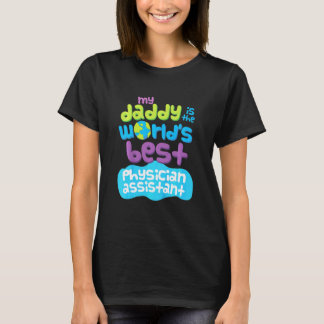 T-shirt Enfants Mon Papa Est Le Meilleur Médecin Assistant