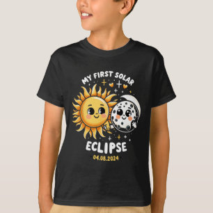 T-shirt Enfants Mon premier Éclipse Solaire Enfants Garçon