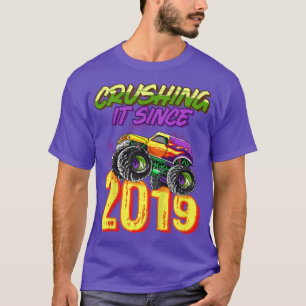 T-shirt Enfants Monster Truck Le Croiser Depuis 2019 Kids 
