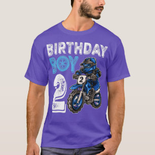 T-shirt Enfants Motocross MX 2e cadeau 2 ans Vélo de voyag