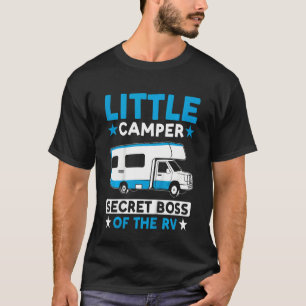 T-shirt Enfants Motorhome Camping Little Camper Secret Bos