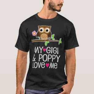 T-shirt Enfants My Gigi et Poppy Love Me Petite-Enfant Owl