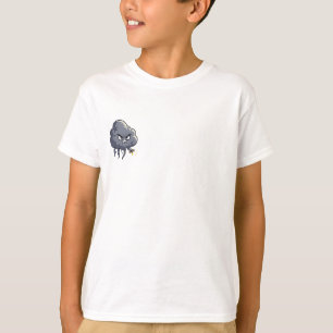 T-shirt Enfants Nuage de Tempête Sombre Féroce