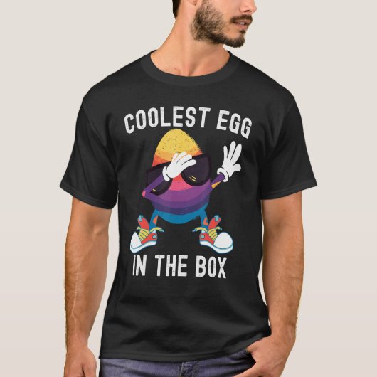 T-shirt Enfants Oeuf Le Plus Froid Dans La Boîte Dabbing O (Devant)