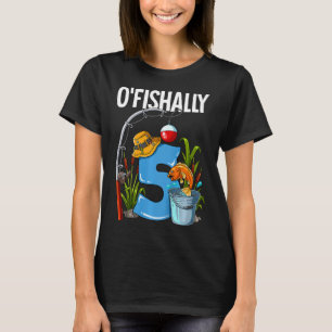 T-shirt Enfants O'fishally 5 ans 5ème anniversaire pêche
