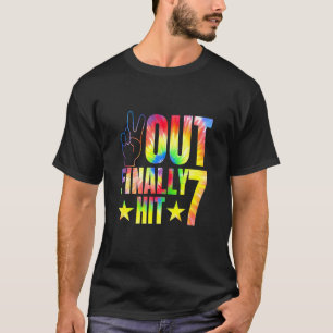 T-shirt Enfants Paix dehors Finalement frappé 7 ans 7e ann