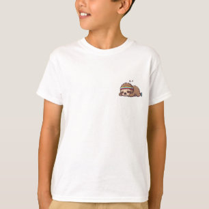 T-shirt Enfants paresseux athlétiques endormis