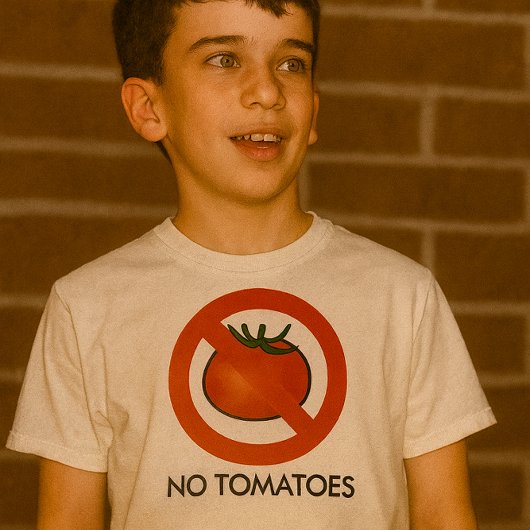 T-Shirt Enfants Pas de Tomates