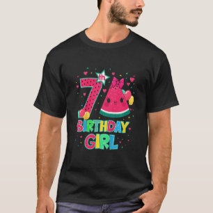 T-shirt Enfants Pastèque Décorations Anniversaires Pour Fi