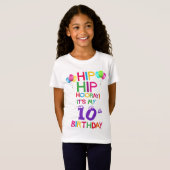 T-Shirt Enfants Personnalisé Anniversaire Fun (Devant entier)