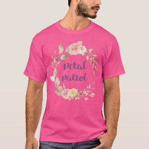 T-shirt Enfants Pétale Patrol Fleur Fille Chemise Enfants