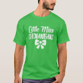 T-shirt Enfants Petits Mme Shenanigans Mignonne St patrick (Devant)