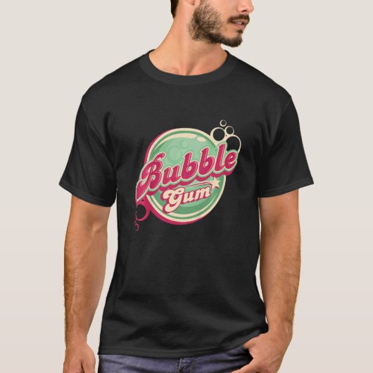 T-shirt Enfants Petit's Retro Bubble Gum pour Anniversaire (Devant)
