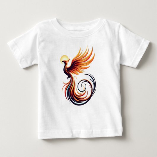 T-shirt Enfants Phoenix Fiery (Devant)