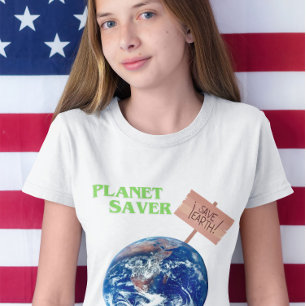 T-shirt Enfants Planet Saver