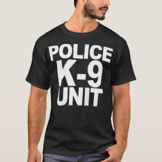 T-shirt Enfants Police K9 Unité Police Police Police Jeune
