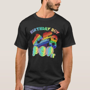 T-shirt Enfants Pop It 8E Année Anniversaire Garçon Dino G