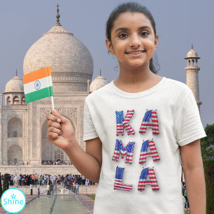 T-Shirt Enfants pour Kamala Harris USA - Alphabets de ball