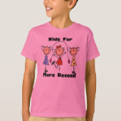 T-shirt Enfants pour plus de loisirs (Devant)