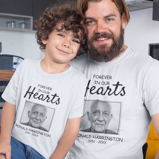 T-shirt Enfants Pour Toujours Dans Nos Coeurs | Mémorial p