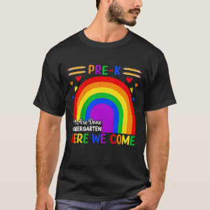 T-shirt Enfants Pré K Nous Avons Fini maternelle Ici Nous