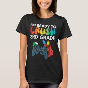 T-shirt Enfants Prêts À Écraser 3E Classe 3E Gamme Vidéo W