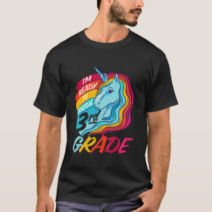 T-shirt Enfants Prêts À Écraser 3Ème Année Belle Arc En Ci