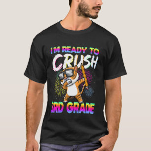 T-shirt Enfants Prêts À Ecraser La 3e Année École Élémenta