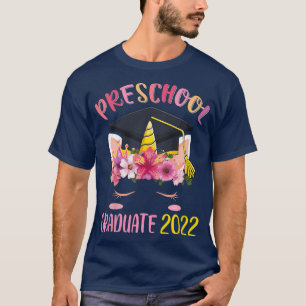 T-shirt Enfants Primaire Classe De 2020 Cute Unicorn