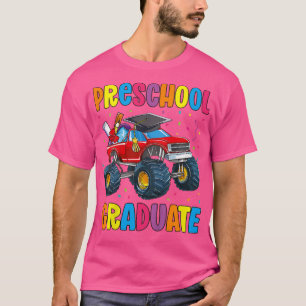 T-shirt Enfants Primaire Diplôme Monster Truck Préscolaire