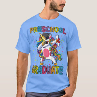 T-shirt Enfants Primaire filles Dab Unicorn Presch