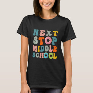 T-shirt Enfants Prochain arrêt collège école primaire Gra