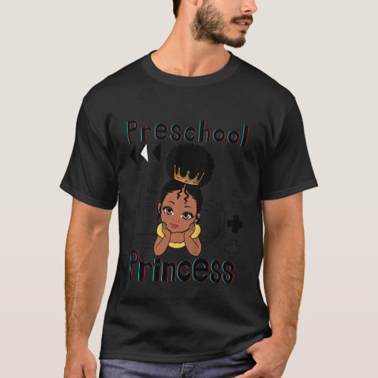 T-shirt Enfants Prolongation Princesse Black Girl Magic Re (Devant)