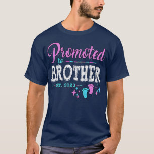 T-shirt Enfants Promus À Brother Est 2023 Grossesse Revea