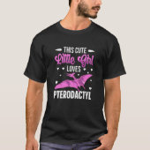 T-shirt Enfants Pterodactyl Pour Une Fille Pterodactyle (Devant)